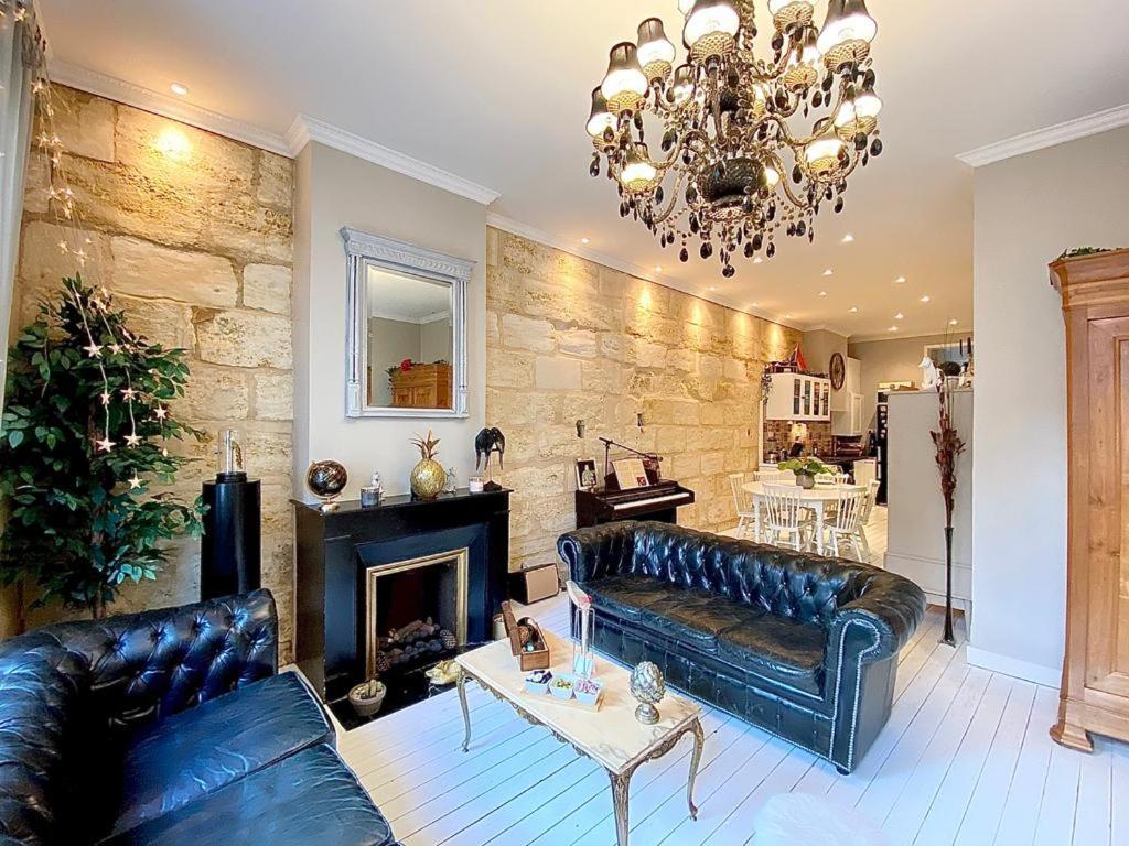 Grand Appartement Haussmanien De Standing Avec Jacuzzi Terrasse Et Parking En Hyper Centre Bordeaux Dış mekan fotoğraf